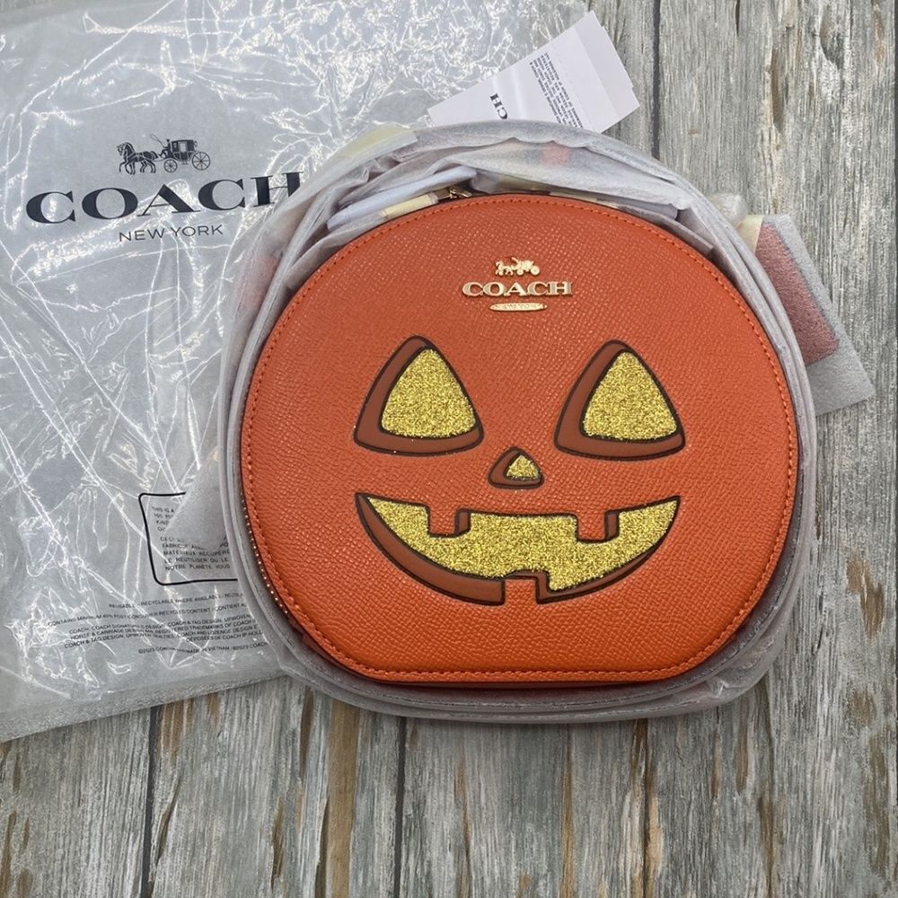 Canteen Crossbody Bag With Halloween Pumpkin Jack-o’-lantern Print Bag Purse